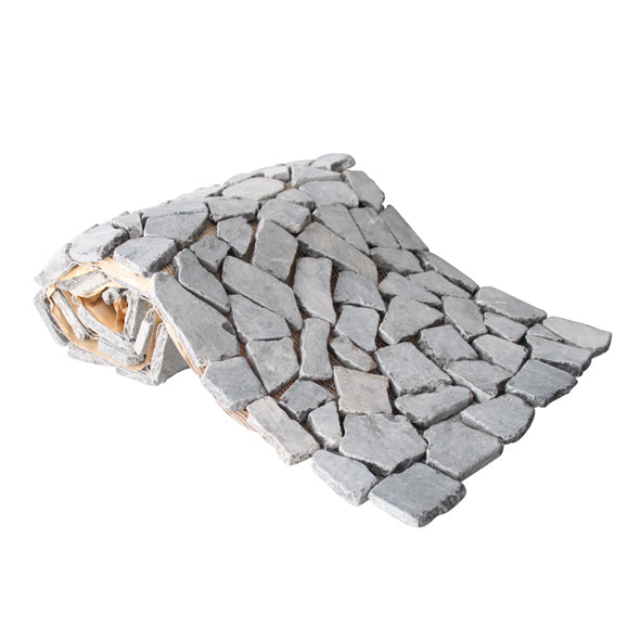 Mosaic Beachstone roll dark-grey 34.0 x 150.0 cm