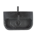 Ensemble complet de fontaine Matsu en pierre naturelle noire avec robinet et bonde noir mat par L'Aqua®