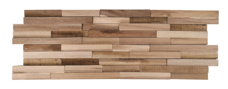 ss Wooden wall trip Acacia 3D 20x60x1.7cm - 10-line