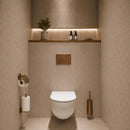 AquaVik Åsmund Toiletaccessoireset Nordic Geborsteld Brons Koper 3-delig – Wandmontage
