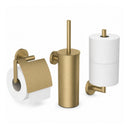 AquaVik Åsmund Toiletaccessoireset Stockholm Goud 3-delig – Wandmontage