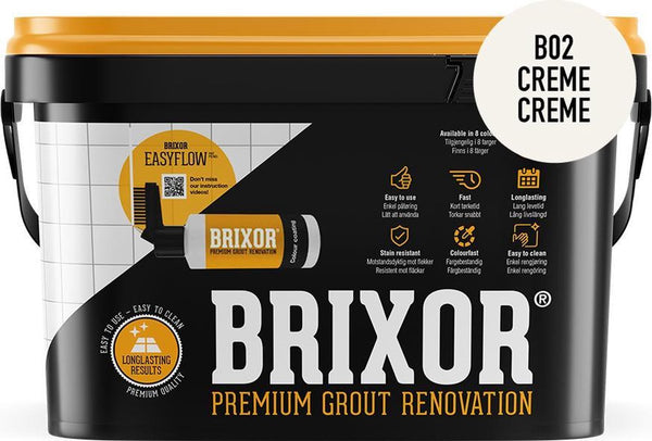 Brixor Joint Renovation Set premium B-02 Créme 1.3 kg