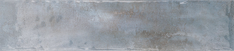 Wall tile Monpelli Blue Mix 6.5x29.8 cm Rectangle – Ceramic Gloss Rectified – Mediterranean Blue tones