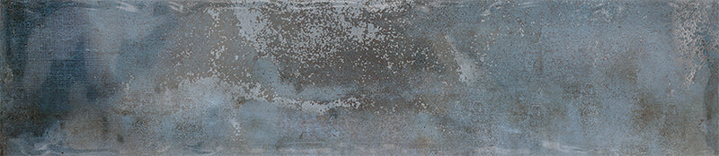 Wall tile Monpelli Blue Mix 6.5x29.8 cm Rectangle – Ceramic Gloss Rectified – Mediterranean Blue tones