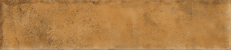Monpelli Ochra Mix Wall Tile 6.5x29.8 cm Rectangle – Ceramic Gloss Rectified – Earthy Ochre Tones