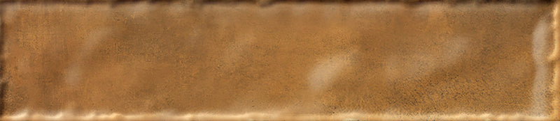 Monpelli Ochra Mix Wall Tile 6.5x29.8 cm Rectangle – Ceramic Gloss Rectified – Earthy Ochre Tones