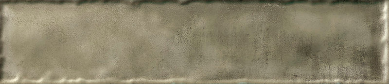 Wall tile Monpelli Olive Mix 6.5x29.8 cm Rectangle - Ceramic Gloss Rectified - Olive green shades