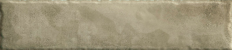 Wall tile Monpelli Olive Mix 6.5x29.8 cm Rectangle - Ceramic Gloss Rectified - Olive green shades