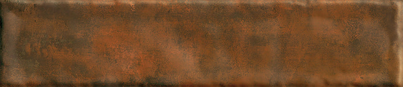 Wall tile Monpelli Terra Mix 6.5x29.8 cm Rectangle - Ceramic Gloss Rectified - Terracotta Earth tones