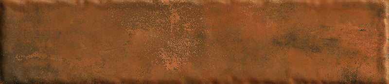 Wall tile Monpelli Terra Mix 6.5x29.8 cm Rectangle - Ceramic Gloss Rectified - Terracotta Earth tones