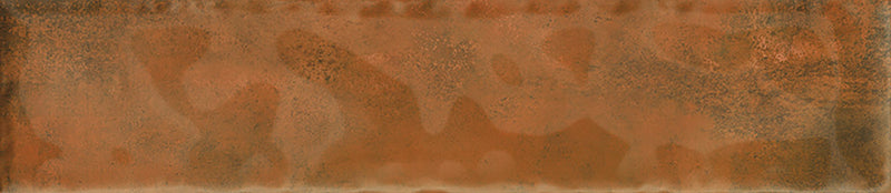 Wall tile Monpelli Terra Mix 6.5x29.8 cm Rectangle - Ceramic Gloss Rectified - Terracotta Earth tones