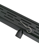 Shower channel Classic 80 cm matt black by L'Aqua®