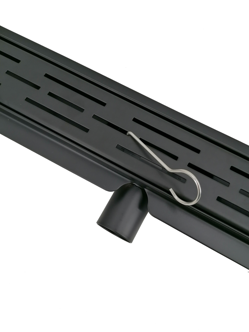 Shower channel Classic 80 cm matt black by L'Aqua