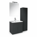 Meuble de salle de bain complet Anthracite L'aqua Slimline 60 cm par L'Aqua®