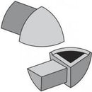 Pièce d'angle Aluminium Argent Mat 12 mm (4 pièces) EAC120.81 par Genesis