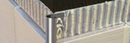 ESQ107.84 Stainless Steel Tile Trim Quadrant - Brushed Steel - 10mm - 2.5m