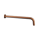 Douchearm Muuruitloop Rond 40cm Koper