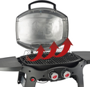 GasBBQ Landmann Pantera 2.0 Draagbare BBQ Zwart