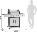 GasBBQ Landmann Triton MaxX PTS 4.1 Silver