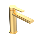 Wastafelkraan Rondo by FuturBath opbouw goud H-16 cm