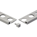 Pièce d'angle Argent Mat 8 mm (4 pièces) EMG080.81 de Genesis