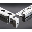 Hoekstuk Glans Zilver 10 mm (4 stuks) ECG100.91 by Genesis