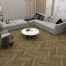 Parquet Céramique Dinamarca Nuez 60x120 cm – Chêne Chevron Mat Porcelaine Aspect Bois
