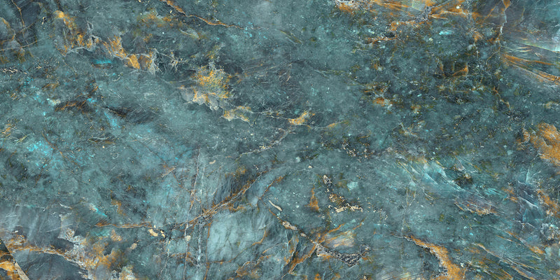 Floor tile VN Lemurian Blue 60x120 cm high gloss