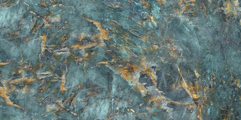 Floor tile VN Lemurian Blue 60x120 cm high gloss