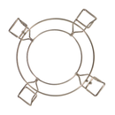 Landmann Kamado accessoireset 16" inch Multi-Level Cooking System 32,5 cm uitbreidingsset