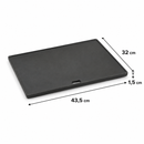 Landmann gietijzeren Grillplaat 43.5x32x1.5 cm