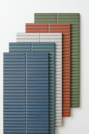 Wall tile Deco Lingot Blue 32x62.5 cm Rectangle - Porcelain Semi-gloss - Rich Blue tint