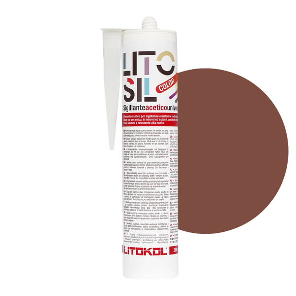 Litokol Litosil voegkit 300 ml Brown 1