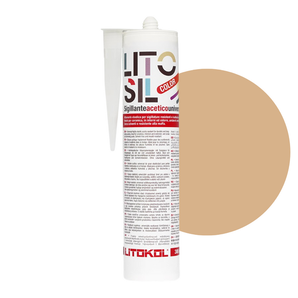 Litokol Litosil mastic silicone 300ml Beige 2