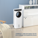 Refroidisseur d'air 3 en 1 Arctic Breeze R117 - Refroidisseur d'air 3 en 1 sans pales 75 W 230 V