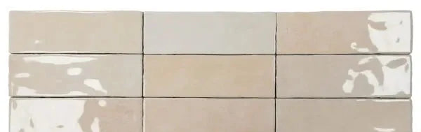 Carrelage mural Nolita beige 6,5 x 20 cm