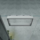 Opbouwnis voor douchewand, 4 Handdoekhaken, aluminium, 60 × 30 × 8 cm – Glanzend aluminium – sfeerbeeld