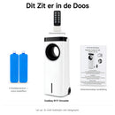 Coolboy R117 3-in-1 Aircooler met Koelelementen | Bladloze Luchtkoeler 75W met Afstandsbediening