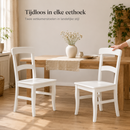 Dining room chair Ardeche White 88 x 43 x 49 cm
