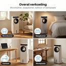 Coolboy R117 3-in-1 Aircooler met Koelelementen | Bladloze Luchtkoeler 75W met Afstandsbediening