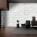 Floor tile Calacatta Verde 60x120 cm Rectangle - Ceramic Gloss Rectified - Marble Look Green