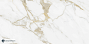 Carrelage de sol Gold Calacatta Blanc 60x120 cm Rectangulaire – Porcelaine Lappato Rectifié – Aspect marbre