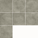 Leida Taupe Floor Tile 60x60 cm Square - Matte Rectified Porcelain - Concrete Look Anti-slip R9