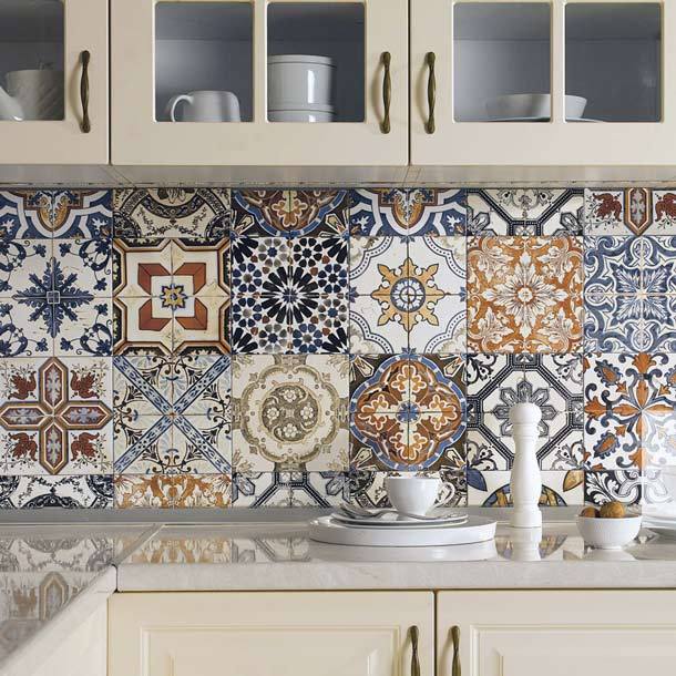 Floor tile Nikea Stone Mix 20x20 cm matt