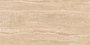 Carrelage de sol Travertino Roma Sable 60x120 cm Porcelaine Polie – Couleur Sable Imitation Marbre