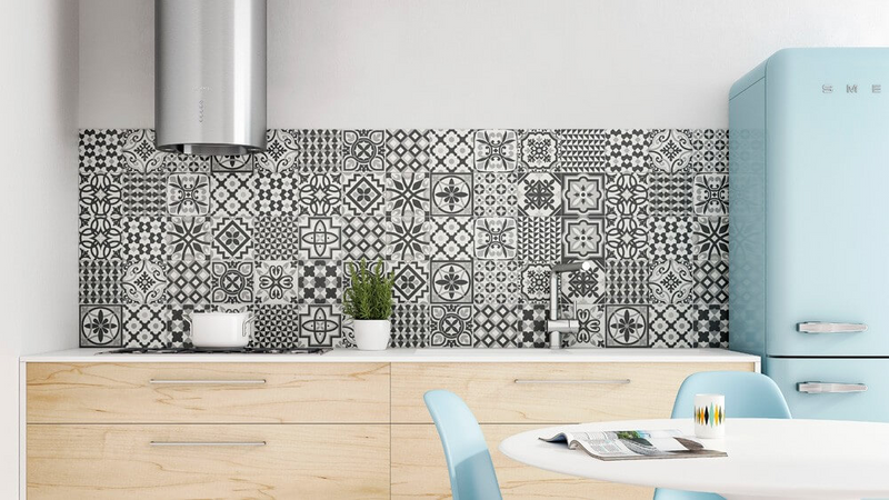Floor tile Heritage Black 33x33 cm