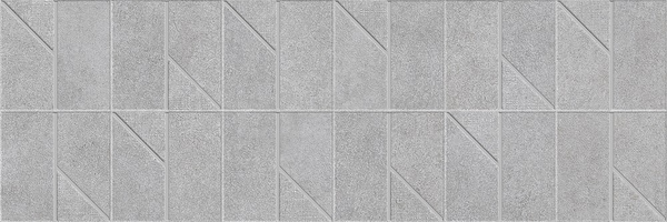 Carrelage mural Mélange de ciment Gris 30x90 cm rectifié