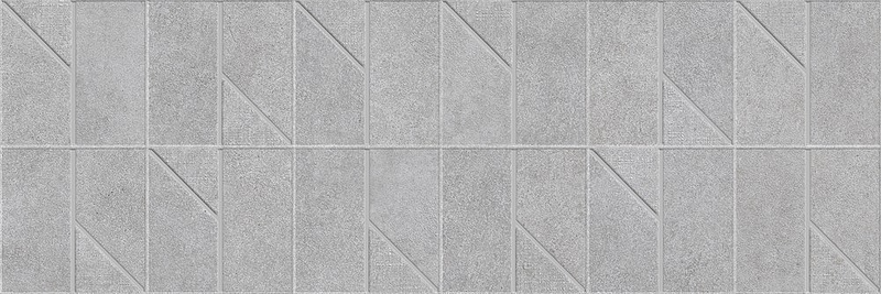 Wall tile Cement Mixture Grey 30x90 cm rectified