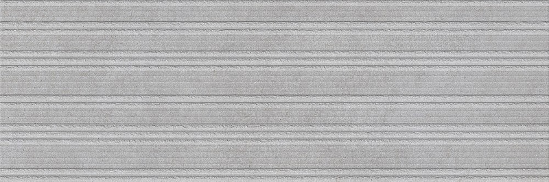 Wall tile Cement Striping Gray 25x75 cm