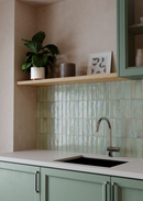 Wandtegel Deco Artis Salvia 32x62,5 cm Rechthoek – Porselein Glans – Waterverf Effecten